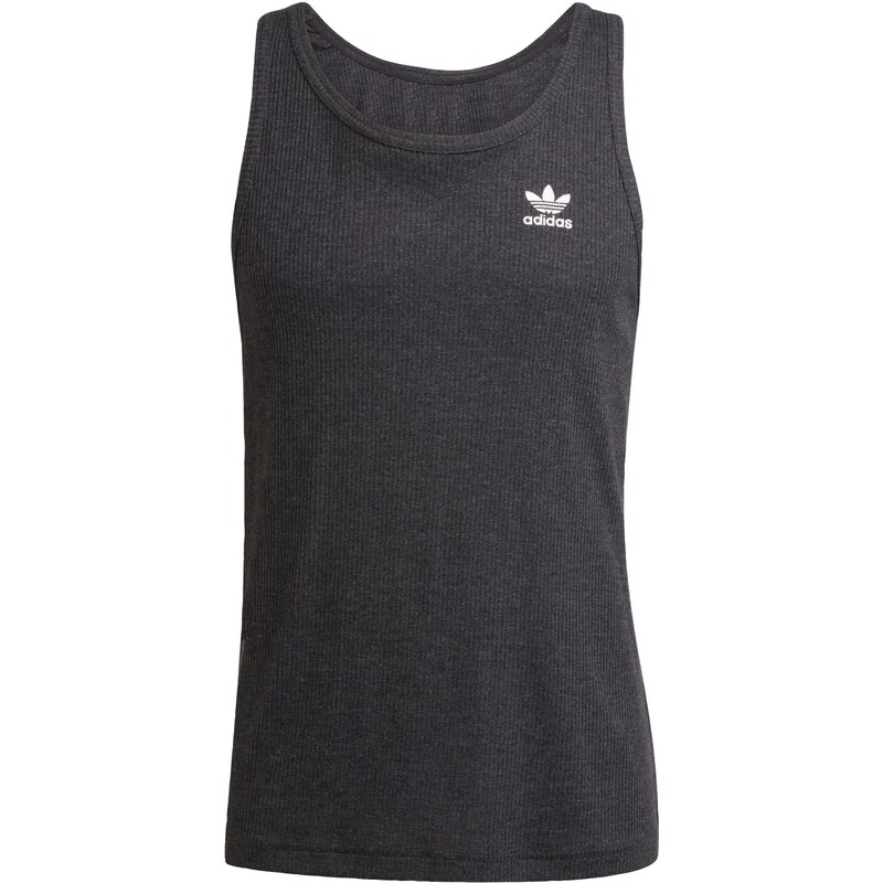 ADIDAS ORIGINALS Tričko Essentials čierna melírovaná / biela 64356621