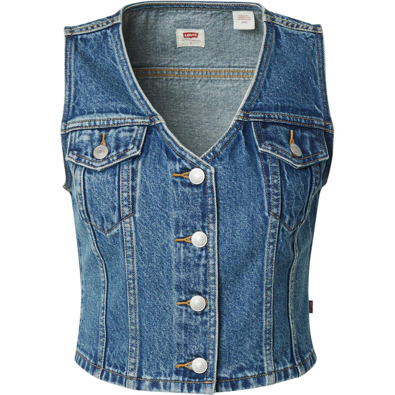 LEVIS Vesta Bella Denim Corset modrá denim 65051757