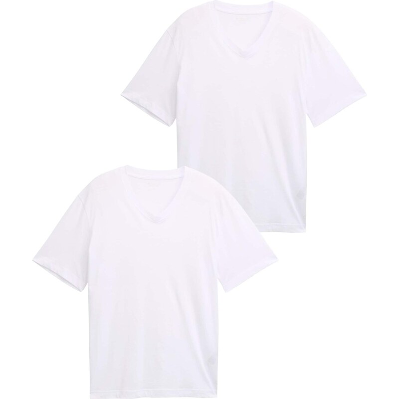 TOM TAILOR Tričko biela 64356713