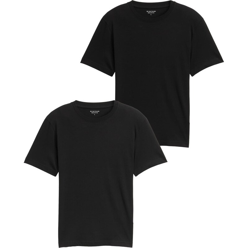 TOM TAILOR Tričko antracitová / čierna 64356714