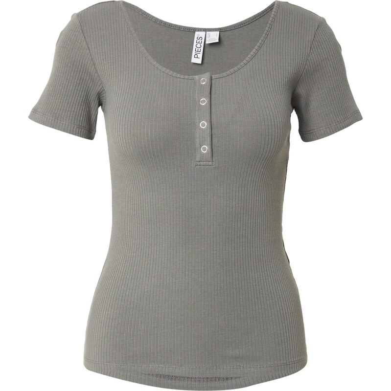 PIECES Tričko KITTE sivá 64356812