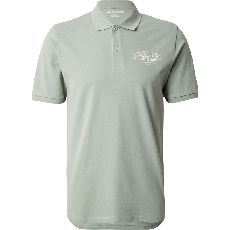 JACK & JONES Tričko JJMAKOTO pastelovo zelená 64356831