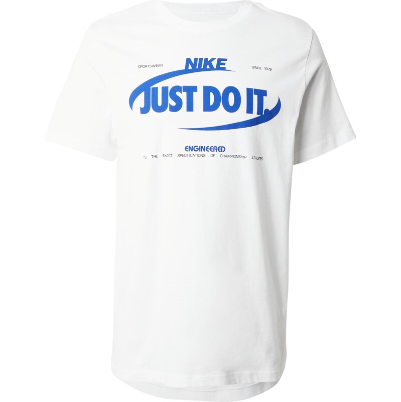 Nike Sportswear Tričko modrá / biela 64356900