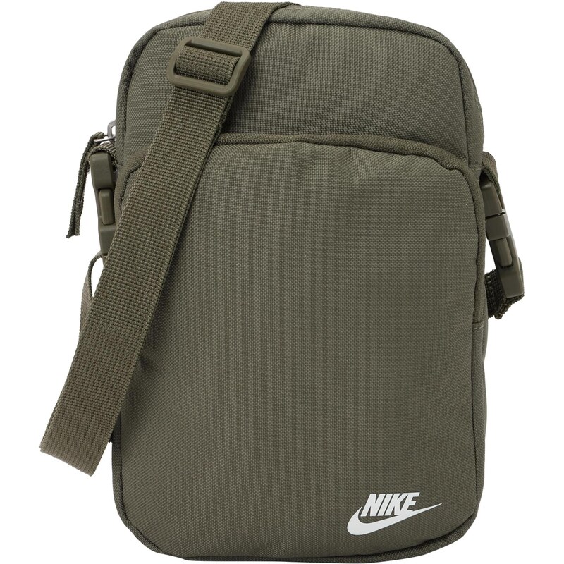 Nike Sportswear Taška cez rameno Heritage olivová / biela 64356860