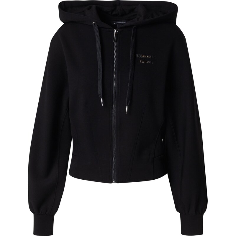 ARMANI EXCHANGE Tepláková bunda čierna 65883090