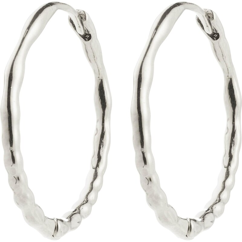 Pilgrim Náušnice Between strieborná 64356952