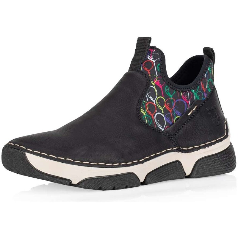 Dámska členková obuv RIEKER 45957-00 čierna W5 64354987