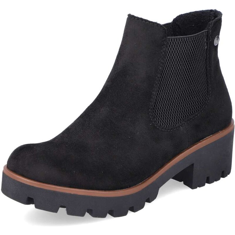 Dámska členková obuv RIEKER 79265-00 čierna W5 34910066