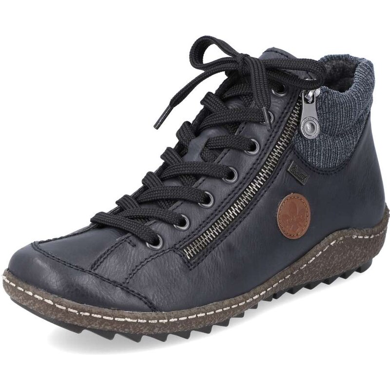 Dámska členková obuv RIEKER L7514-14 modrá W5 64355005