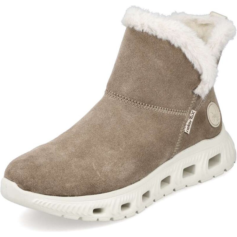 Dámska členková obuv RIEKER M6050-64 béžová W5 45991687