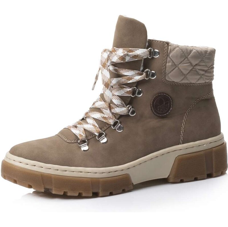 Dámska členková obuv RIEKER X8647-64 béžová W5 64355013