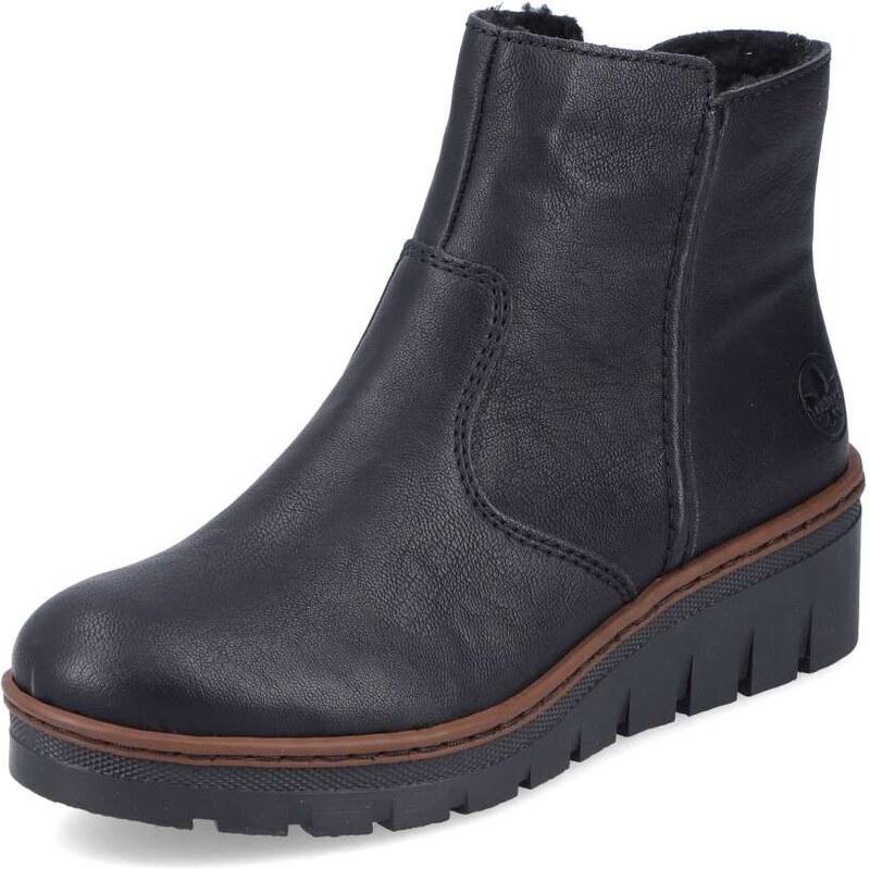 Dámska členková obuv RIEKER X9165-00 čierna W5 64355014