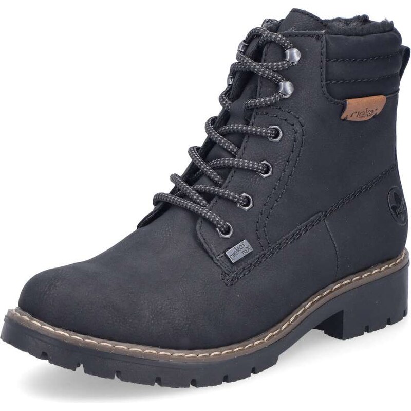 Dámska členková obuv RIEKER Y9125-00 čierna W5 44428709