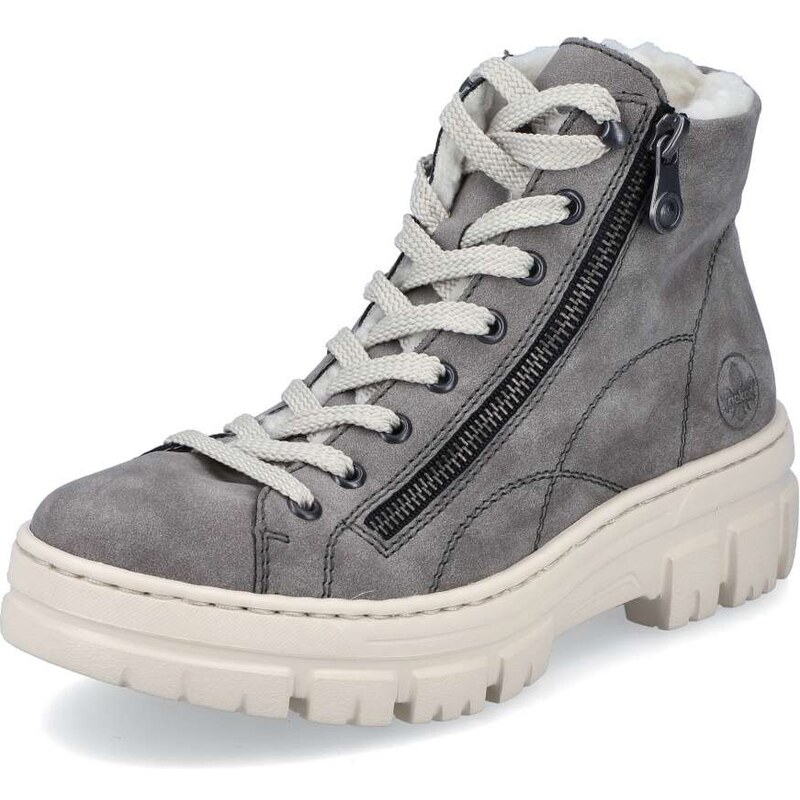 Dámska členková obuv RIEKER Z7410-40 sivá W5 46805272