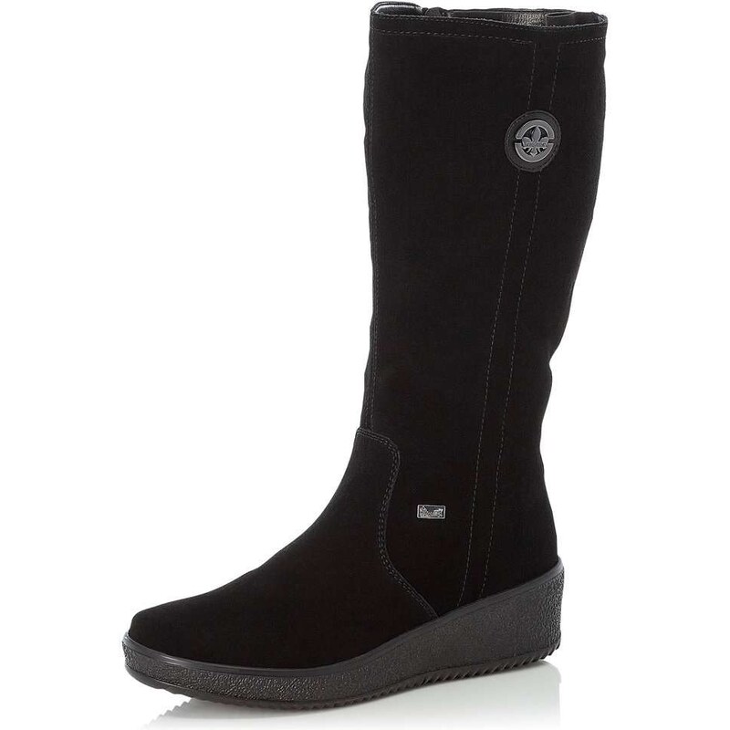 Dámske čižmy RIEKER Y4470-00 čierna W5 15564105