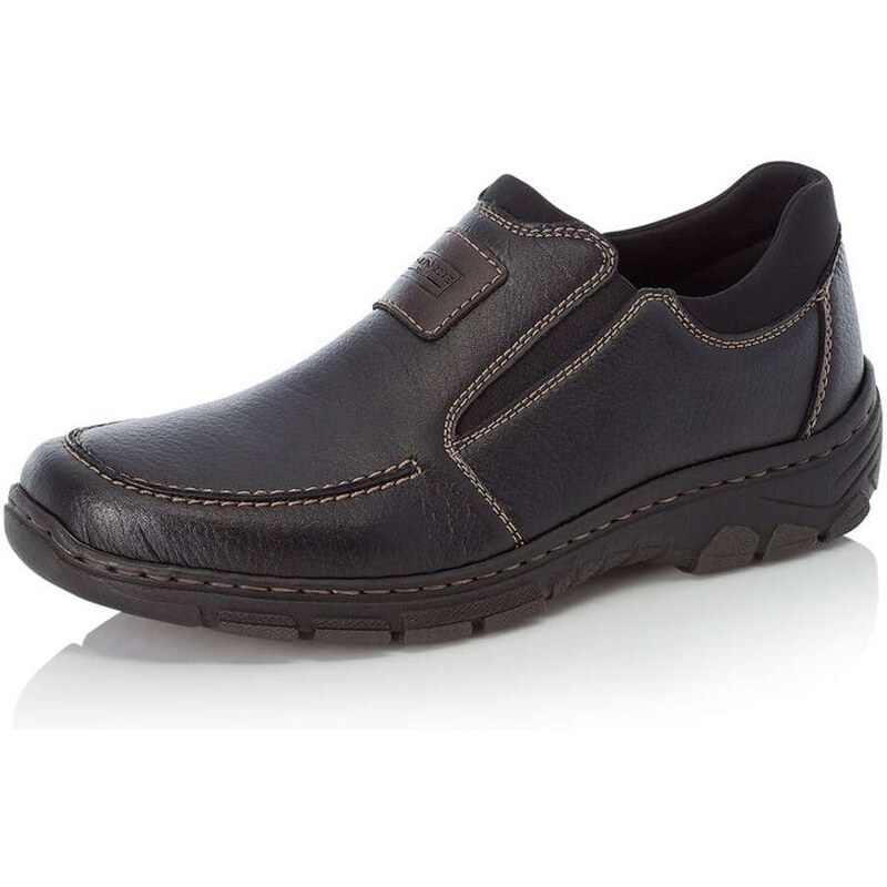 Pánske mokasíny RIEKER 19961-03 čierna W5 64355041