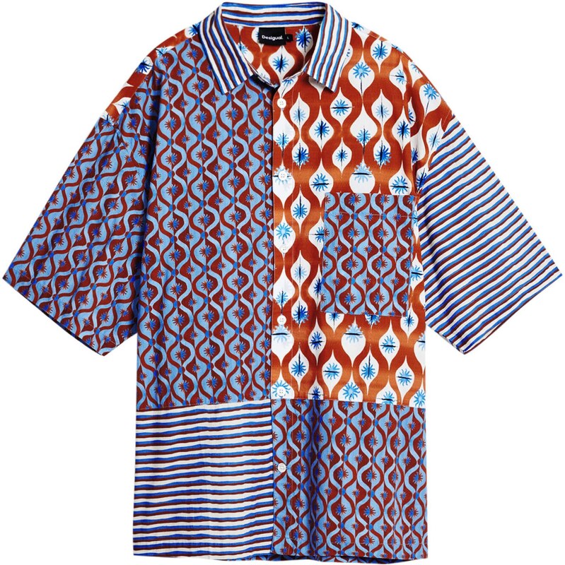 Desigual Košeľa zmiešané farby 64356948