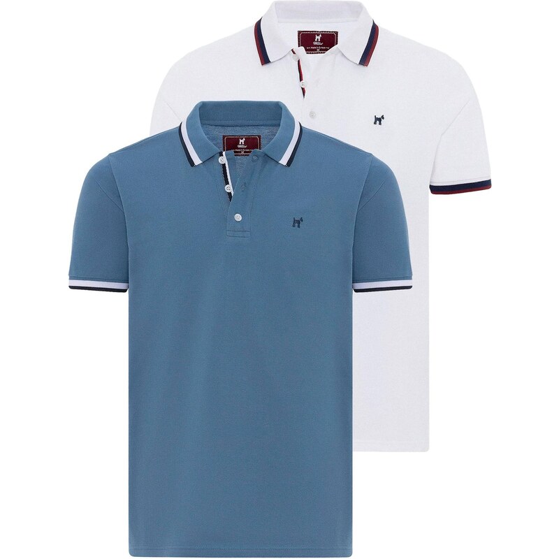 Williot Tričko tmavomodrá / biela 65656361