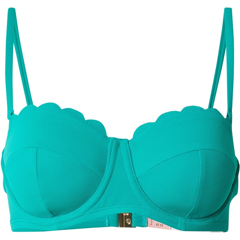 Hunkemöller Bikinový top Scallop nefritová 65656411