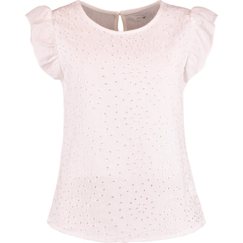 Hailys Blúzka Mo44lisa biela ako vlna 65843760