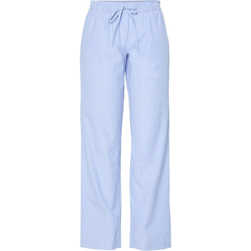PIECES Nohavice PCFEMME svetlomodrá / biela 65882421