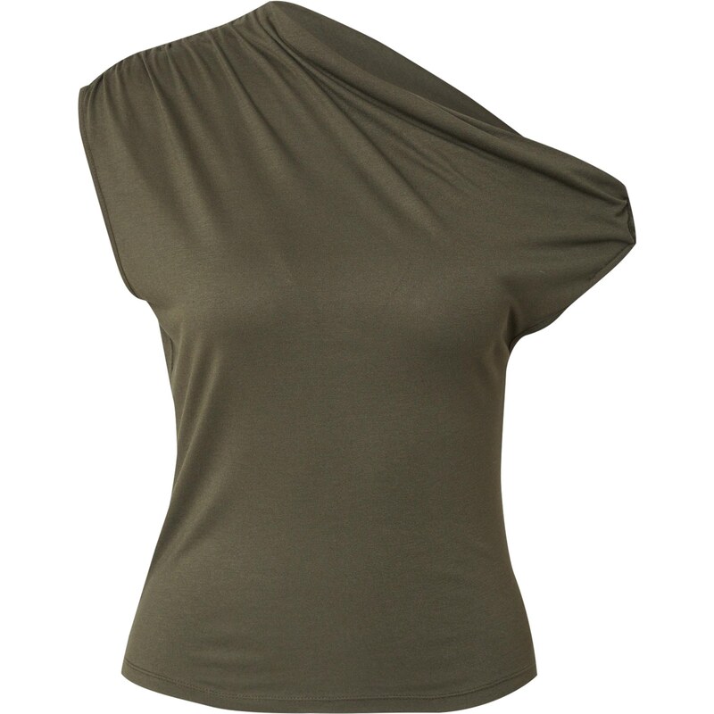 ABOUT YOU Tričko Mathilda kaki 64890219