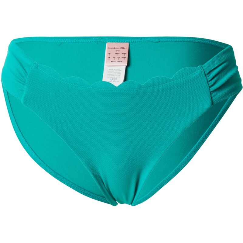 Hunkemöller Bikinové nohavičky Scallop nefritová 66008390