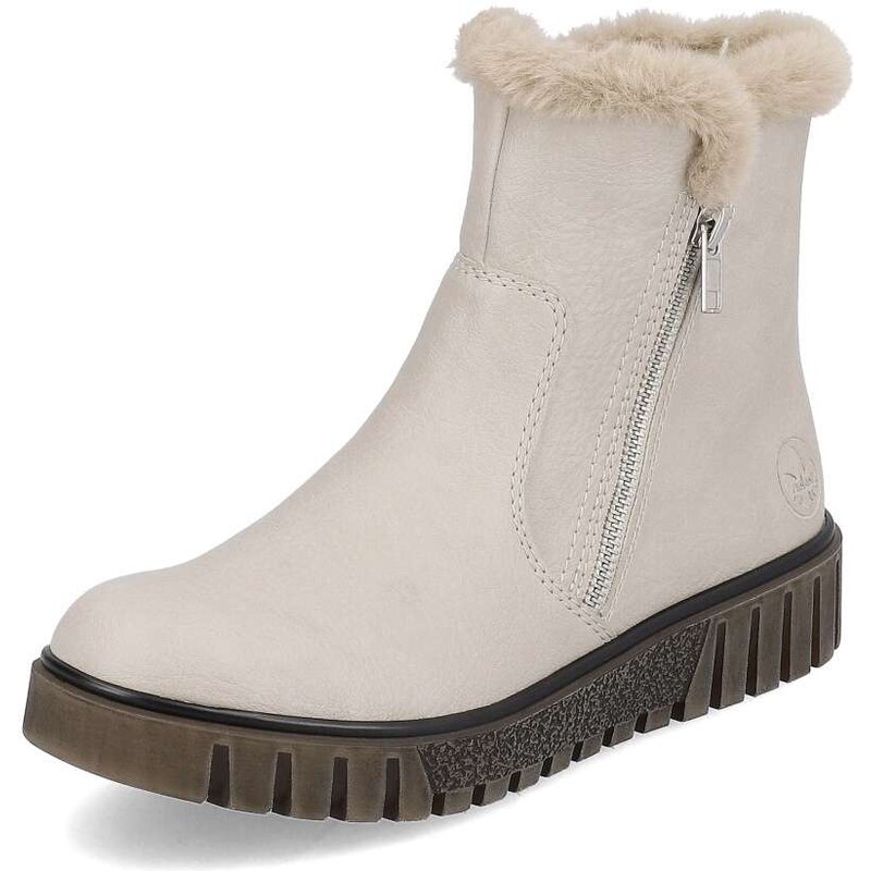 Dámska členková obuv RIEKER Y3481-60 béžová W5 44581353