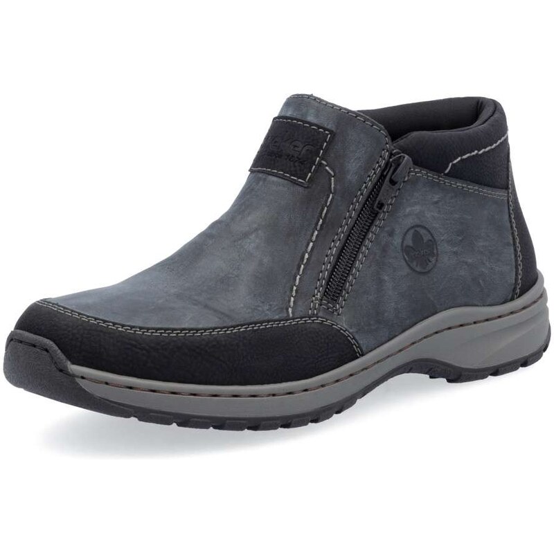 Pánska členková obuv RIEKER 03352-45 sivá W5 35111911