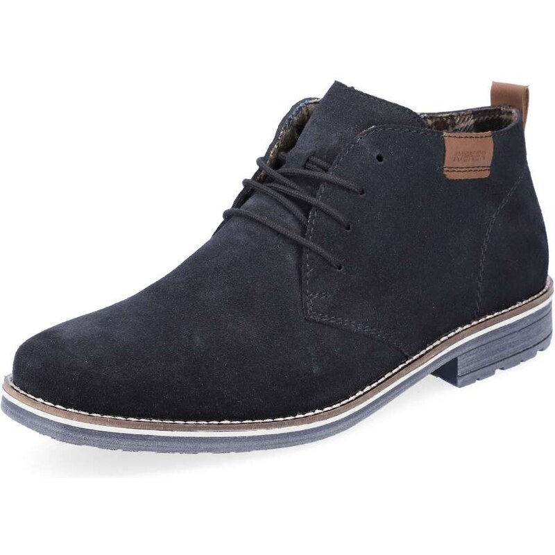 Pánska členková obuv RIEKER 33206-14 modrá W5 34503413