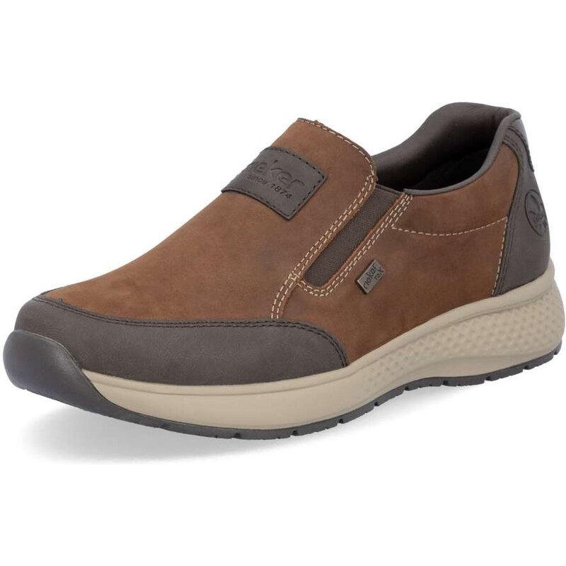 Pánske mokasíny RIEKER B7654-22 hnedá W5 64356992