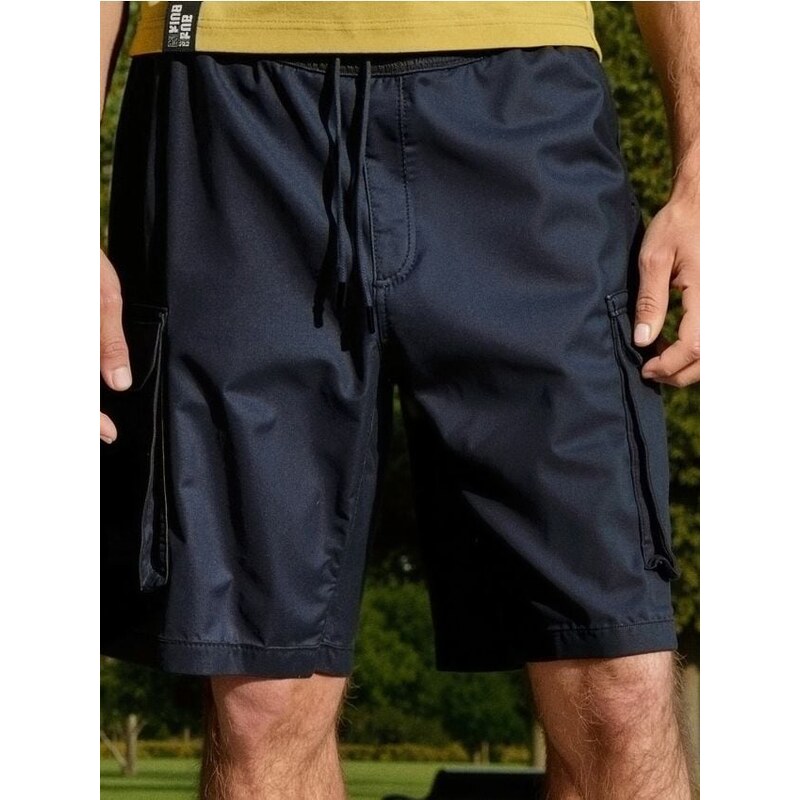 Sinsay - Kraťasy - tmavomodrá 65750251