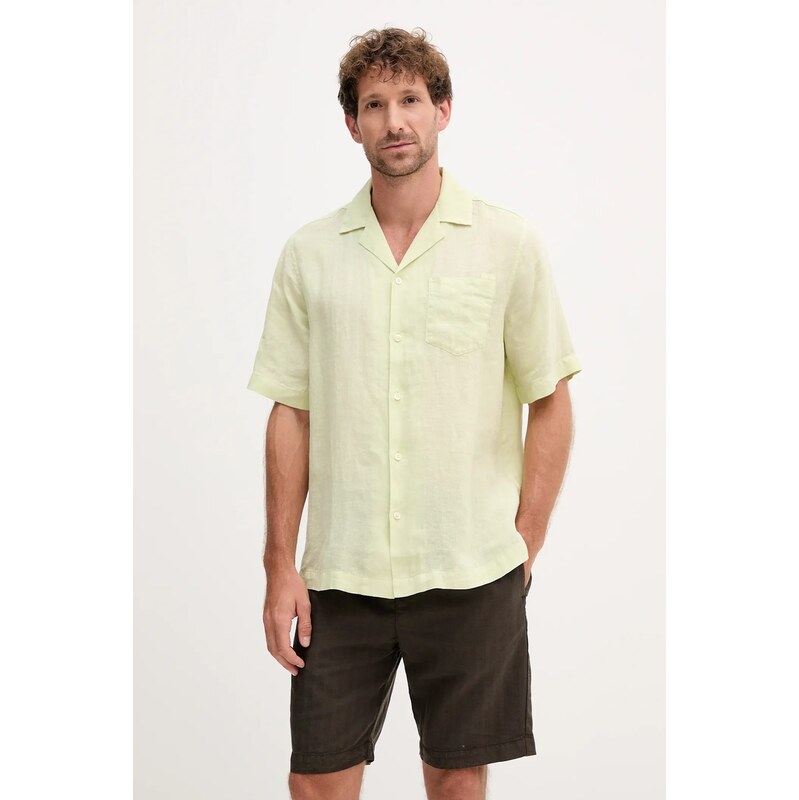 Ľanová košeľa Frescobol Carioca 64371302