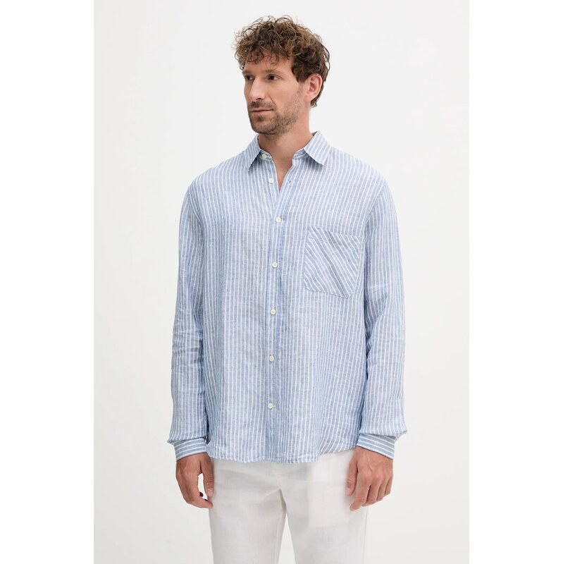 Ľanová košeľa Frescobol Carioca 64371340