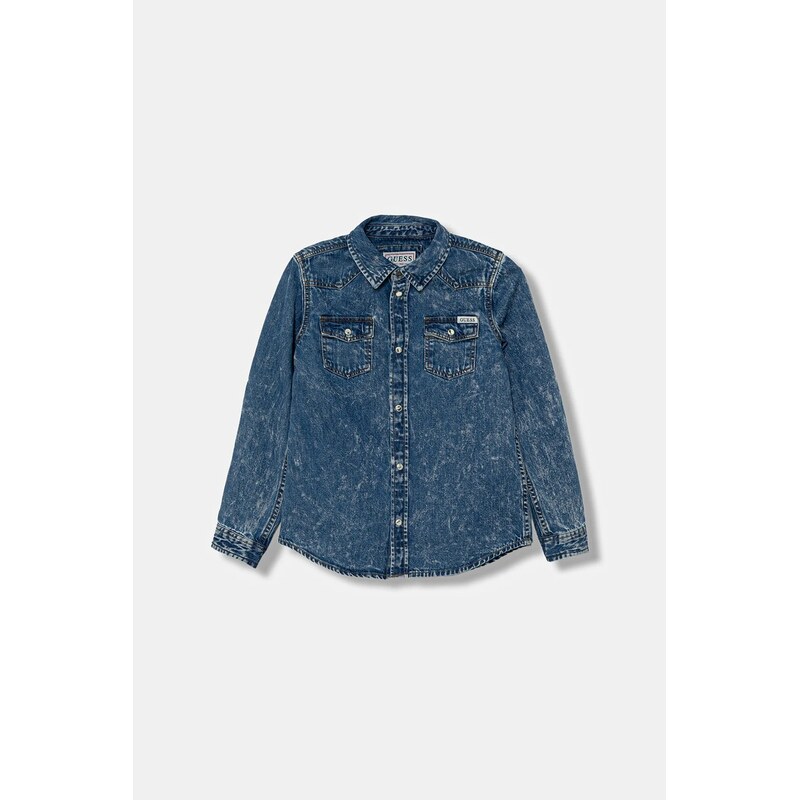 Detská riflová košeľa Guess 64371349