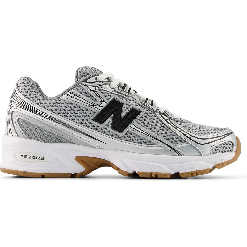 Detské topánky New Balance GR740GB – sivé 65231063