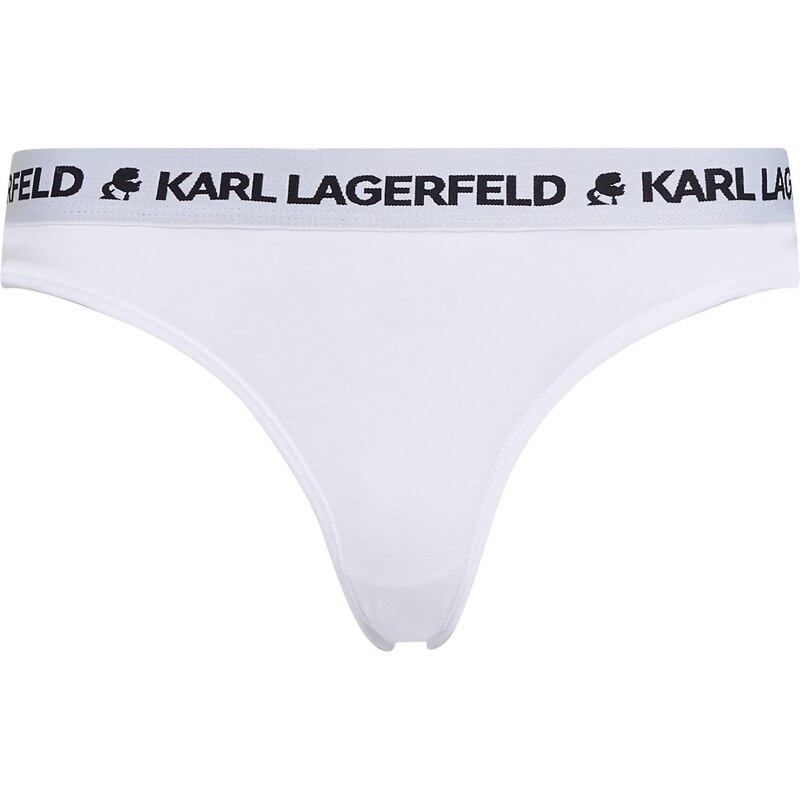 Karl Lagerfeld Nohavičky čierna / biela 62880179