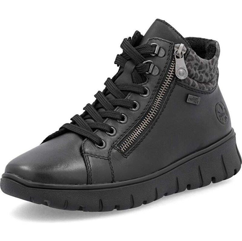 Dámska členková obuv RIEKER N1305-00 čierna W5 64375940