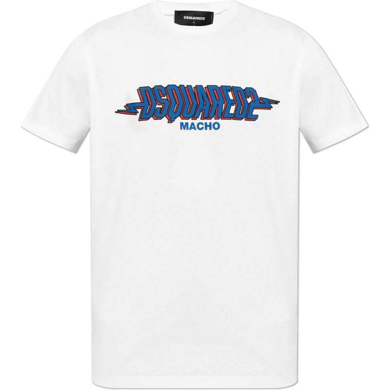 DSQUARED2 Macho White tričko 64376416