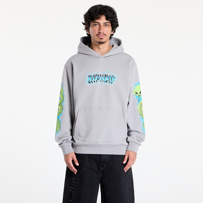 Mikina RIPNDIP Skull And Bones Hoodie Charcoal S 64377047