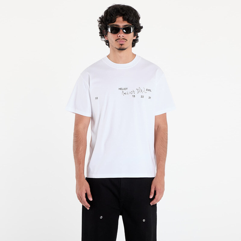 Tričko HELIOT EMIL Fulgens T-Shirt White XL 64378605