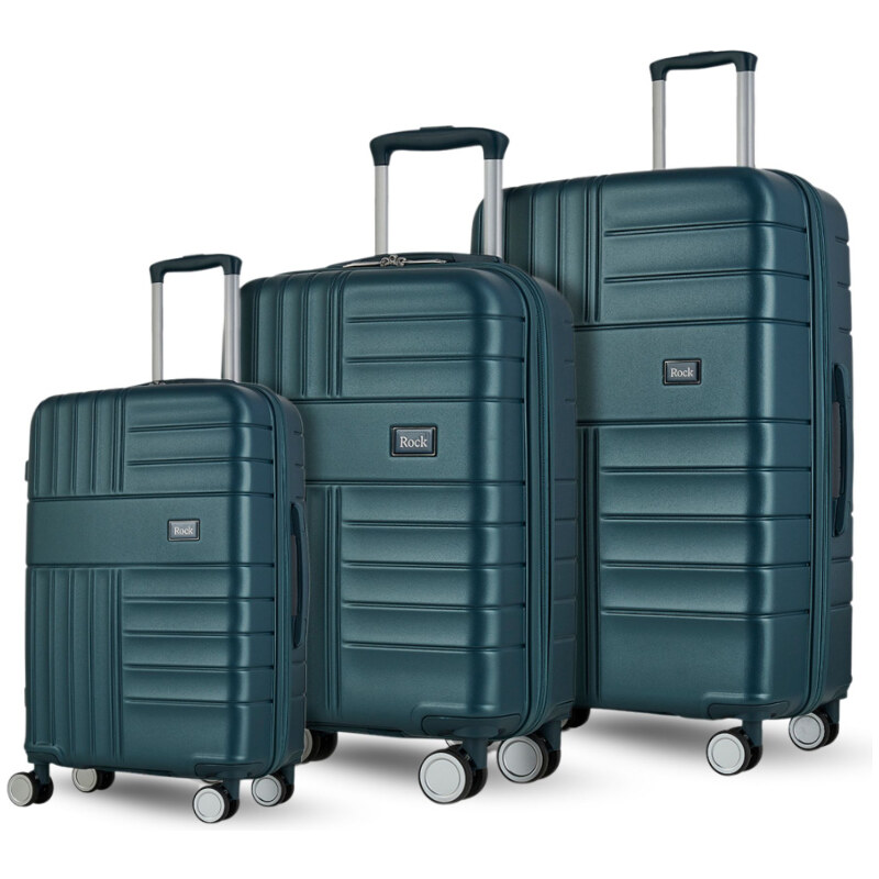 Sada cestovných kufrů ROCK Aspen TR-0282/3 PP - modrá 64732674