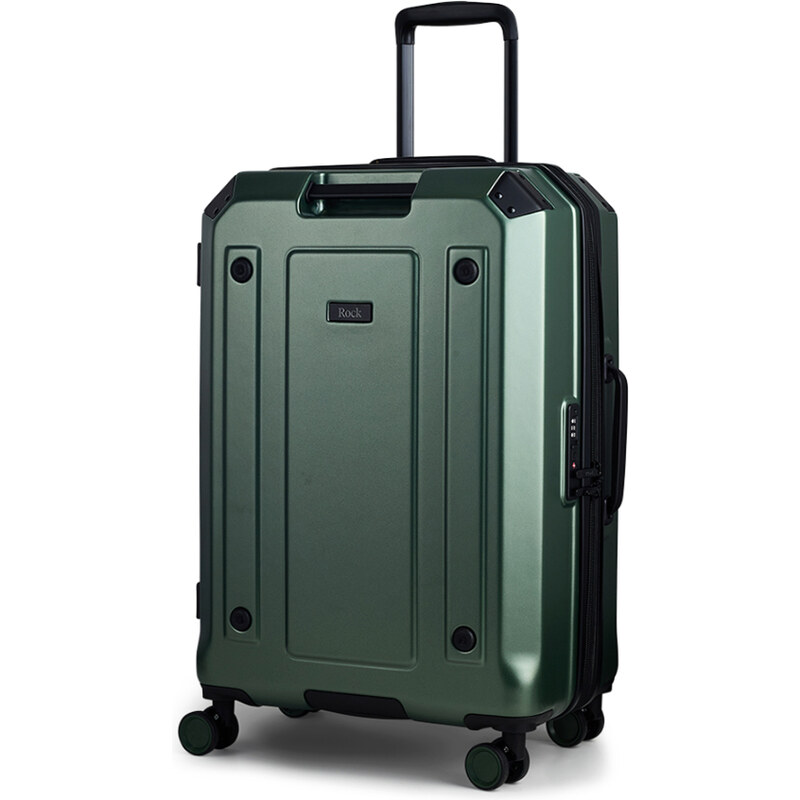 cestovný kufor ROCK Alpine TR-0288/3-M ABS/PC - zelená 64732712