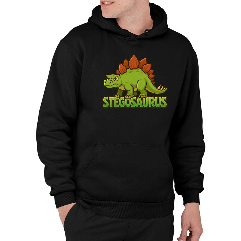 E-shop Garibald Stegosaurus - dinosaurov - pánska mikina s potlačou
