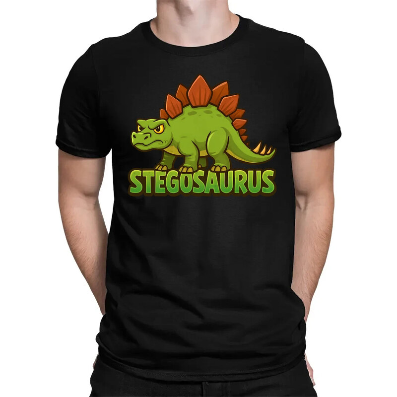 E-shop Garibald Stegosaurus - dinosaurov - pánske tričko s potlačou