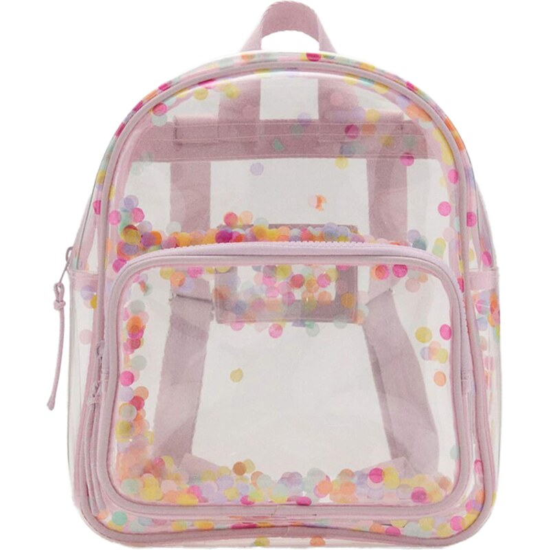 MANGO KIDS Batoh Confeti zmiešané farby / ružová / biela 65654508