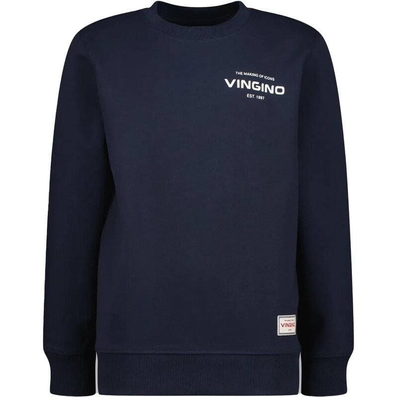 VINGINO Mikina tmavomodrá / biela 64465697