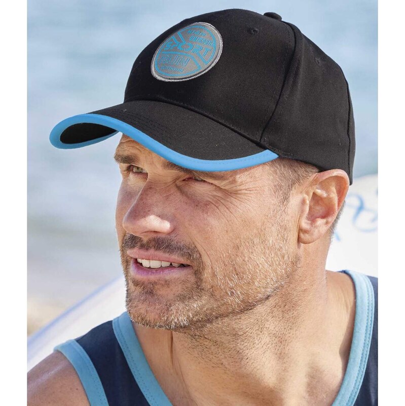 Športová šiltovka Atlas For Men Čierna 49153417