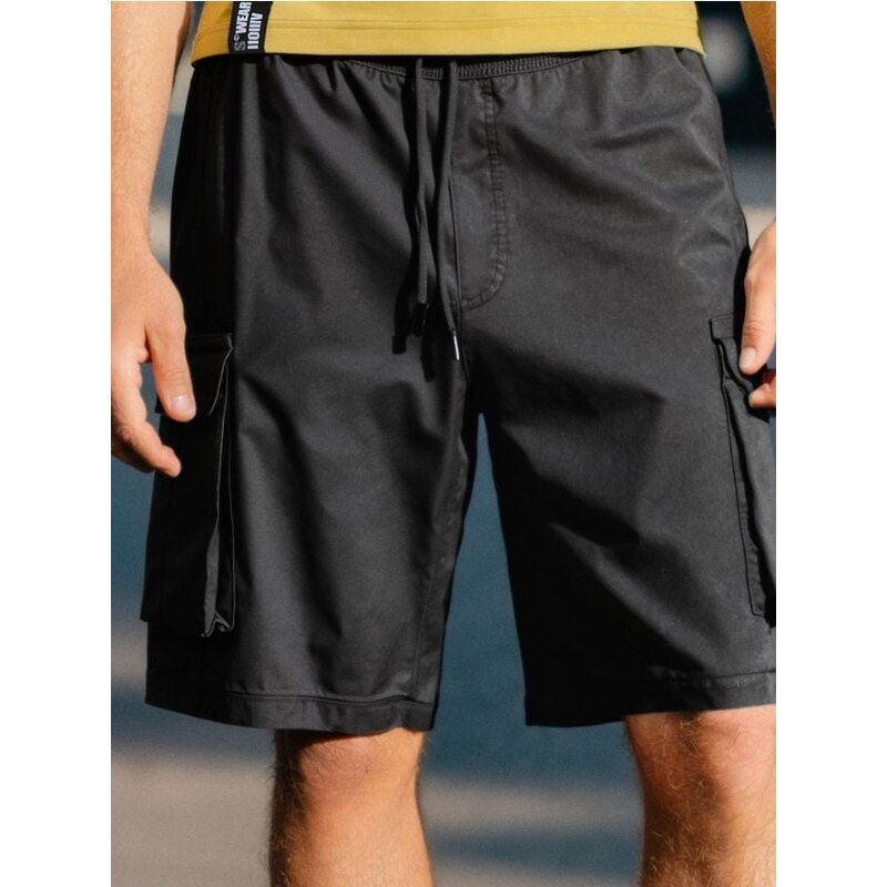 Sinsay - Kraťasy - čierna 65750253