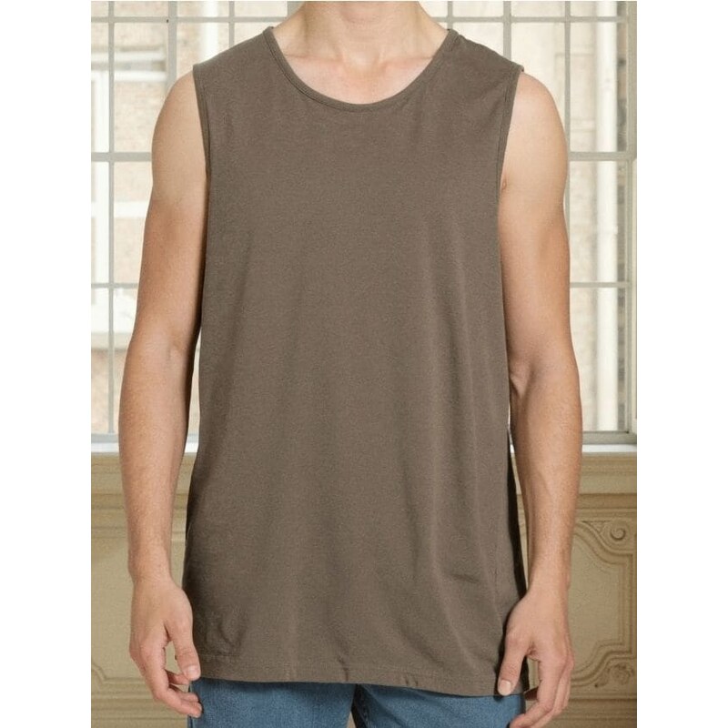 Sinsay - Základné tielko - kávová 65756968